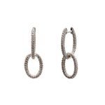 Load image into Gallery viewer, DIAMOND LINK EARRINGS