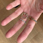 Load image into Gallery viewer, RAINBOW SAPPHIRE RING