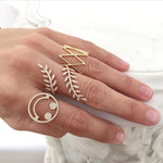 Load image into Gallery viewer, DOUBLE IVY RING