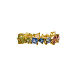 Load image into Gallery viewer, RAINBOW SAPPHIRE RING