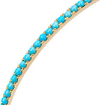 Load image into Gallery viewer, TURQUOISE ETERNITY BANGLE