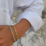 Load image into Gallery viewer, TURQUOISE ETERNITY BANGLE