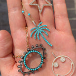 Load image into Gallery viewer, TURQUOISE EYE PENDANT