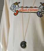 Load image into Gallery viewer, EBONY NAUTILUS PENDANT
