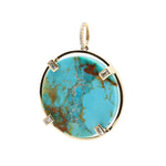 Load image into Gallery viewer, TURQUOISE COIN PENDANT
