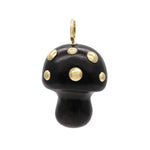 Load image into Gallery viewer, EBONY MUSHROOM PENDANT
