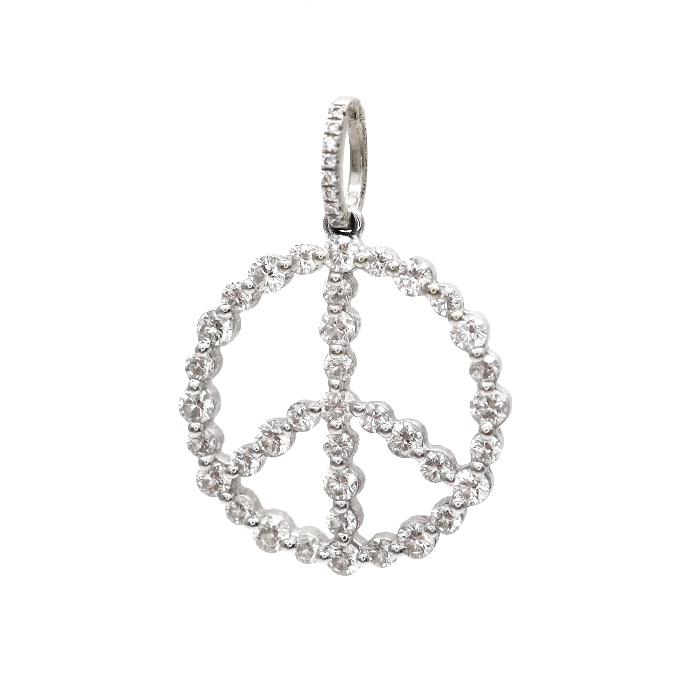 CHUNKY PEACE PENDANT - 25MM