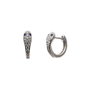 SNAKE HUGGIE HOOPS