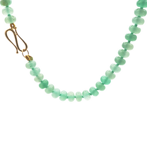 GEM RONDELLE BEADS NECKLACE