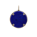 Load image into Gallery viewer, LAPIS COIN PENDANT
