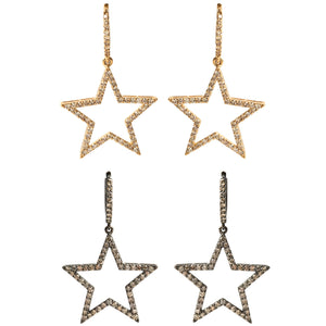 STAR EARRINGS - 25MM