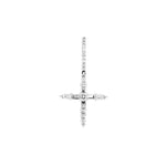 Load image into Gallery viewer, DIAMOND CROSS HANGING EARRING
