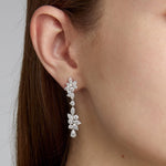 Load image into Gallery viewer, CASCADE CLUSTER HANGING EARRINGS
