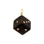 Load image into Gallery viewer, EBONY DICE PENDANT
