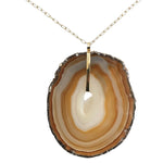 Load image into Gallery viewer, AGATE CRYSTAL PENDANT
