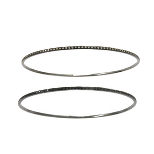 RHODIUM ETERNITY BANGLE