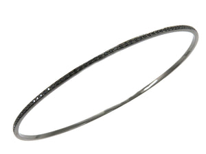 RHODIUM ETERNITY BANGLE