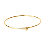 Load image into Gallery viewer, GOLD BALL BANGLE

