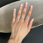Load image into Gallery viewer, CASCADE ETERNITY CIRCLE CHARM RING
