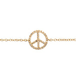 Load image into Gallery viewer, PEACE CHARM BRACELET
