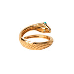 Load image into Gallery viewer, TURQUOISE SNAKE RING
