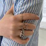 Load image into Gallery viewer, CUBAN LINK RING (925)
