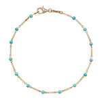 Load image into Gallery viewer, TURQUOISE DOT BRACELET
