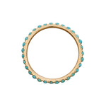 Load image into Gallery viewer, TURQUOISE ETERNITY RING

