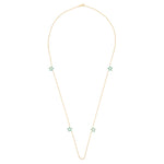 Load image into Gallery viewer, TURQUOISE 4X STAR NECKLACE
