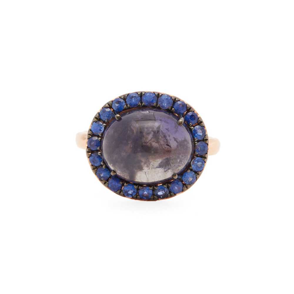 925 Sterling Silver Iolite gemstone Ring US Size 7 Jewelry 4gm fashion  stylish & classy ring design for girls and women by CrystalCraftIndia :  Amazon.in: Jewellery