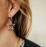 Load image into Gallery viewer, STAR EARRINGS - 25MM
